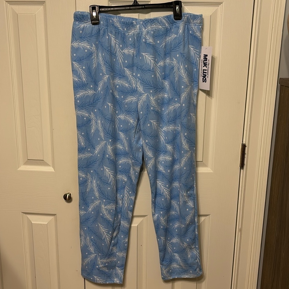 Muk Luks Comfy Morning Printed Lounge Pant